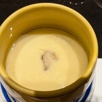 和英 - 松茸茶碗蒸し　今年初です