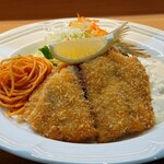 平∞ダイニング - あじフライランチ