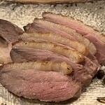 旬路 松田 - フォアグラ鴨あみ焼き