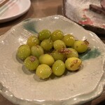 旬路 松田 - 銀杏の素揚げ