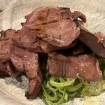 旬路 松田 - 馬心臓厚切り炙り焼き