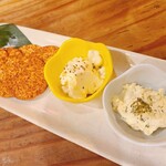 曙町 場内酒場 - 自家製！クリームチーズ豆富