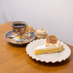 まるき 自家焙煎 Dish feat.Coffee&Tea - レモンメレンゲのタルト