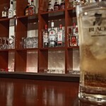 インドレストランバーバンジャーラ - バーカウンターにちょとだけお邪魔しました(^-^)