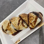 わぬき屋 - ⚫️炙りチーズ焼きまんじゅう　400円