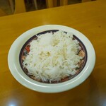 インディアン・レストラン　ロタ - ライスのおかわり