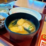 なか卯 - 味噌汁