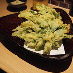 青ヶ島屋 - 明日葉の天ぷら