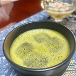 水都 島原かんざらし喫茶 - 抹茶。