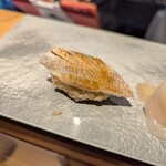 立喰い寿司 あきら 築地店 - 春子鯛