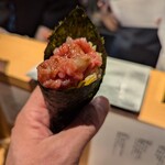 立喰い寿司 あきら - とろたく　手巻き