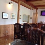 季逢庵 - 201405　季逢庵　店内（座席より右まわり）⇒左奥を進むと「入口」です(^_^)/