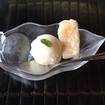 季逢庵 - 201405　季逢庵　★ランチセット（900円）★小さいバニラアイス