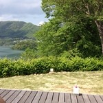 季逢庵 - 201405　季逢庵　テラス（座席から右まわり）⇒