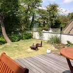 季逢庵 - 201405　季逢庵　テラス（座席から右まわり）⇒