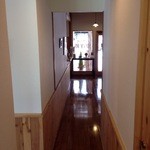 季逢庵 - 201405　季逢庵　「１階」突き当たりから、入口方向