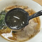 麺屋桃太郎 - 醤油ラーメンのスープ　2024/5/16