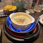 五十六 - トロトロチーズとフランスパン　（パンは見切れています）