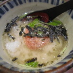 山内農場 - あご出汁明太子茶漬け