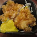 山内農場 - お通しは鶏天