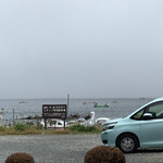 そば処みよし - 霧が凄かったです。