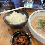 老虎苑 - 白ごはんは行くときによって差が出るのはご愛嬌