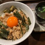 鶏's - 鶏's(そぼろごはん、鳥だしスープ)