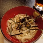 屋形船 品川 船清 - 冷たいうどん