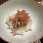 東山 吉寿 - えのきと明太子の紅葉和え