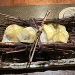 東山 吉寿 - 熟成丹波栗のおこわ