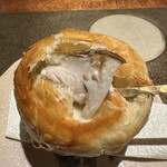 東山 吉寿 - ルーマニアの生ポルチーニ茸のグラタン