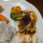 キッチン ブルー グローブ - 野菜にもポテサラ