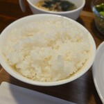 キッチン ブルー グローブ - ご飯大盛のアップ