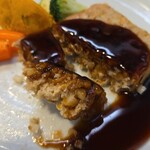 キッチン ブルー グローブ - テリーヌの断面