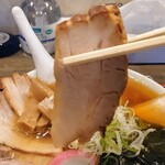 麺辰 - チャーシュー。