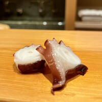高柿の鮨 - 水蛸の刺身