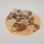 SUGALABO - リゾット:
      仏産 ムール貝/ジロール茸/奈良 スガラボ米