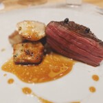 SUGALABO - ステーキ:
      薩摩和牛/仏産セップ茸