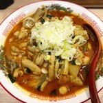 拉麺大公 - 【限定】ピリ辛ホルモン味噌ラーメン