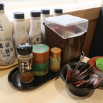 はま寿司 - 卓上調味料