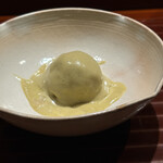 鮨 在 - 肝ソースにシャリ