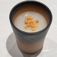 鮨 つむぎ - 帆立のすり流し