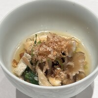 鮨 つむぎ - 茸と油揚げ