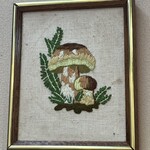 きのこ料理 創士庵 - キノコの刺繍