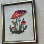 きのこ料理 創士庵 - キノコの刺繍