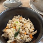 きのこ料理 創士庵 - 舞茸ごはん（お代わりOK）