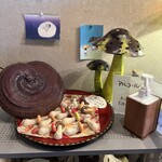 きのこ料理 創士庵 - 小物もキノコ