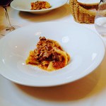 オ・プレチェネッラ - パッパルデッレ、仔羊のラグー