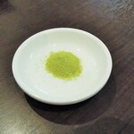 奥出雲 そば処 一福 - 抹茶塩