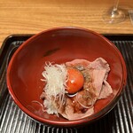 京天神 野口 - 【 すっぽんの身の玉締め丼 】
